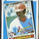 LOU BROCK 1989 Topps Turn Back The Clock #662.  CARDS