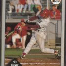 SCOTT HATTEBERG 1992 Front Row Draft N#OB.  WASHIGTON STATE