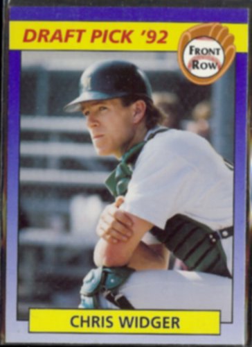 CHRIS WIDGER 1992 Front Row Draft 99.  PATRIOTS