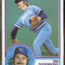 DAN QUISENBERRY 1983 Topps #155.  ROYALS