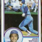 JOHN WATHAN 1983 Topps #746.  ROYALS