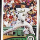 ANDREW BAILEY 2011 Topps #280.  A's
