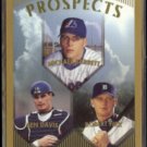 BEN DAVIS 1999 Topps Prospects #208.  PADRES