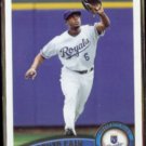 LORENZO CAIN 2011 Topps #533.  ROYALS