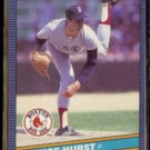 BRUCE HURST 1986 Donruss #517.  RED SOX