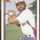 IVAN CALDERON 1991 Topps Traded #16T.  EXPOS