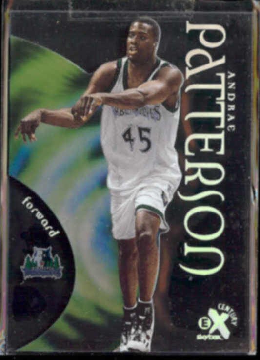 ANDRAE PATTERSON 1998 Skybox EX Century #69. TWOLVES