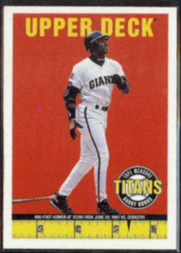 BARRY BONDS 1998 Upper Deck Titans #30.  GIANTS