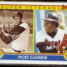 ROD CAREW 1983 Topps Super Veteran #201.  TWINS / ANGELS