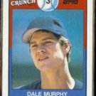 DALE MURPHY 1989 Topps Cap'n Crunch Odd #11 of 22.  BRAVES