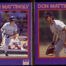 DON MATTINGLY (2) 1990 Starline Coca Cola #'s 1 + 28 of 40. YANKEES
