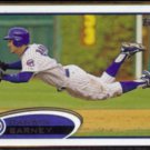 DARWIN BARNEY 2012 Topps #494.  CUBS