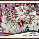 FREDDY GALVIS 2014 Topps #637.  PHILLIES