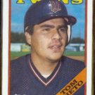 TOM NIETO 1988 Topps #317.  TWINS