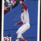 BRIAN JORDAN 1994 UD CC Silver Signature Insert #154.  CARDS