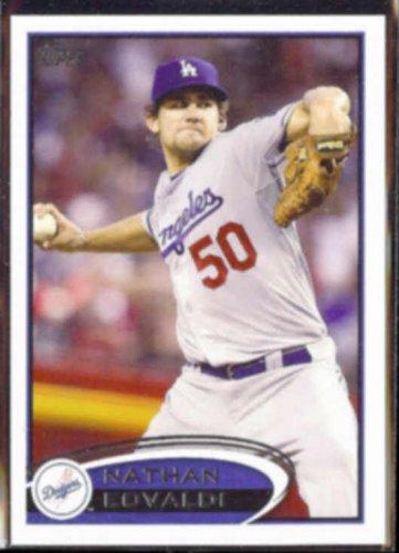NATHAN EOVALDI 2012 Topps #405.  DODGERS