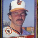 MIKE FLANAGAN 1986 Donruss #576.  ORIOLES