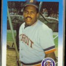 BILL MADLOCK 1987 Fleer Update #U-69.  TIGERS