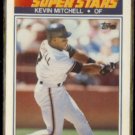 KEVIN MITCHELL 1990 Topps KMart Stars #6.  GIANTS