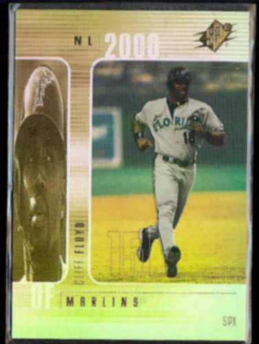 CLIFF FLOYD 2000 Upper Deck SP #48.  MARLINS