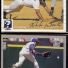 BOBBY BONILLA 1994 + 1995 UD CC Silver Signature Inserts.  METS