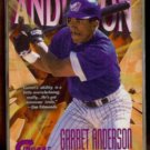 GARRET ANDERSON 1997 Circa #'d Insert 032/150.  ANGELS