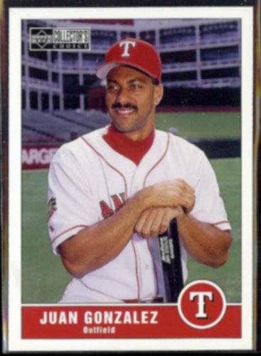 JUAN GONZALEZ 1998 Upper Deck CC #273.  RANGERS