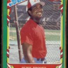 HUBIE BROOKS 1987 Fleer Star Stickers #16.  EXPOS
