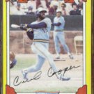 CECIL COOPER 1982 Topps Drake's #9.  BREWERS