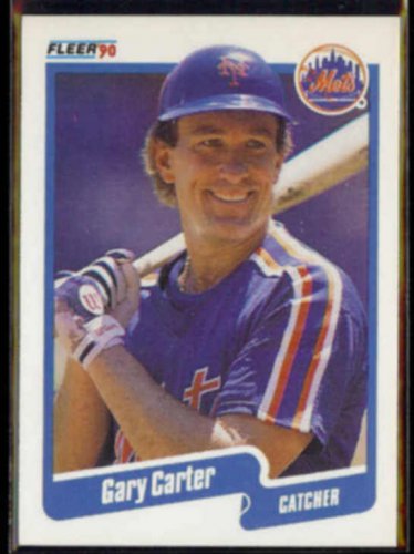 GARY CARTER 1990 Fleer #199.  METS