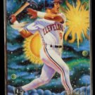CARLOS BAERGA 1994 Feer Pro Vision Insert #4 of 9.  INDIANS