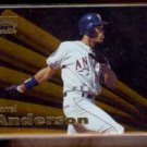 GARRET ANDERSON 1996 Pinnacle Zenith #69.  ANGELS