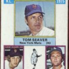 TOM SEAVER 1976 Topps KO Leaders #203.  METS