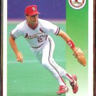 TODD ZEILE 1992 Score #52.  CARDS