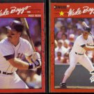 WADE BOGGS 1990 Donruss #68 + #712 All Star.  RED SOX