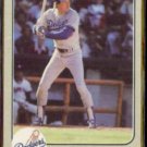 RON ROENICKE 1983 Fleer #217.  DODGERS