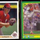 JOE MAGRANE 1991 Upper Deck #465 + 1990 Score #17.  CARDS