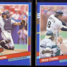 GARY CARTER 1991 Donruss #BC8 + #151.  METS / GIANTS