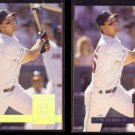 TIM SALMON 1994 Donruss SE Gold Insert #73 + sister #353.  ANGELS
