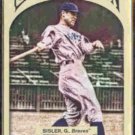 GEORGE SISLER 2011 Topps Gypsy Queen #95.  BRAVES