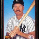 WADE BOGGS 1993 Triple Play #258 w/ Jim Abbott on back.  YANKEES
