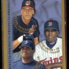 DAVID ORTIZ 1998 Topps Prospects #257 w/ Sexson.  TWINS
