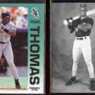 FRANK THOMAS 1992 Fleer #100 + 1992 Score Dream Team #893.  WHITE SOX