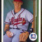 JEFF BLAUSER 1989 Upper Deck #132.  BRAVES