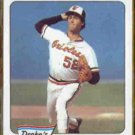 MIKE BODDICKER 1985 Topps Drakes #34 of 44.  ORIOLES