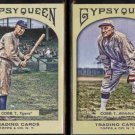 TY COBB 2011 Topps Gypsy Queen #29 + #296.  TIGERS