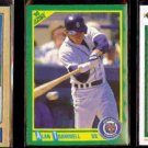 ALAN TRAMMELL (3) Card Lot (1987, 1991 + 1992).  TIGERS