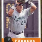 MIGUEL CABRERA 2006 Fleer Tradition #93.  MARLINS