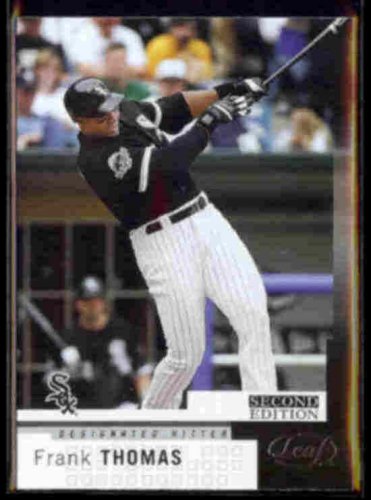 FRANK THOMAS 2004 Leaf Second Edition #22.  WHITE SOX