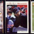 MIKE MUSSINA (3) Card Lot (1996 - 1998).  ORIOLES